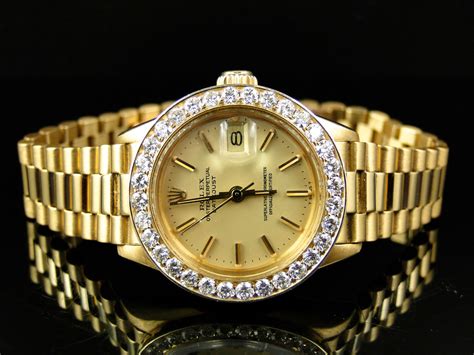 rolex used pres ladies|pre owned women's rolex watches.